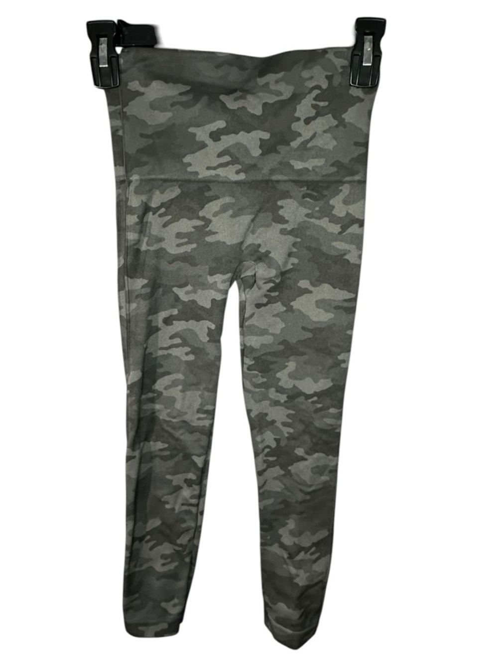SPANX Look at Me Now Cropped Seamless Leggings Sage Camo Size Small